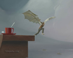 "Leap of Faith" by Victor Bregeda