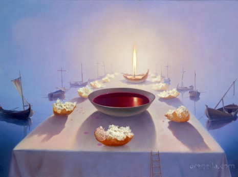 "Sacrament" by Victor Bregeda - Limited Edition on Canvas